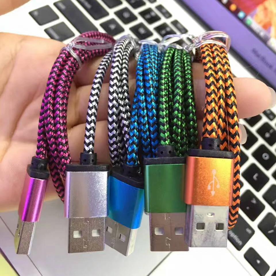 10 шт. 1 м 2 3 USB C Type кабель для зарядки провода Type-C зарядный Мобильный телефон кабели