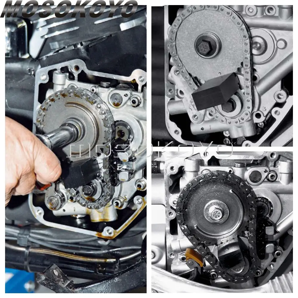 Инструмент для фиксации первичного привода мотоцикла Harley Dyna Heritage Softail Classic Street Glide