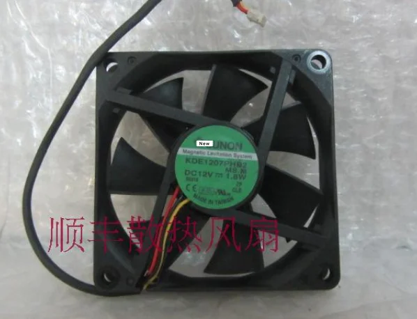 

for SUNON KDE1207PHB2 MS.M Server Cooling Fan DC 12V 1.8W 70x70x15mm