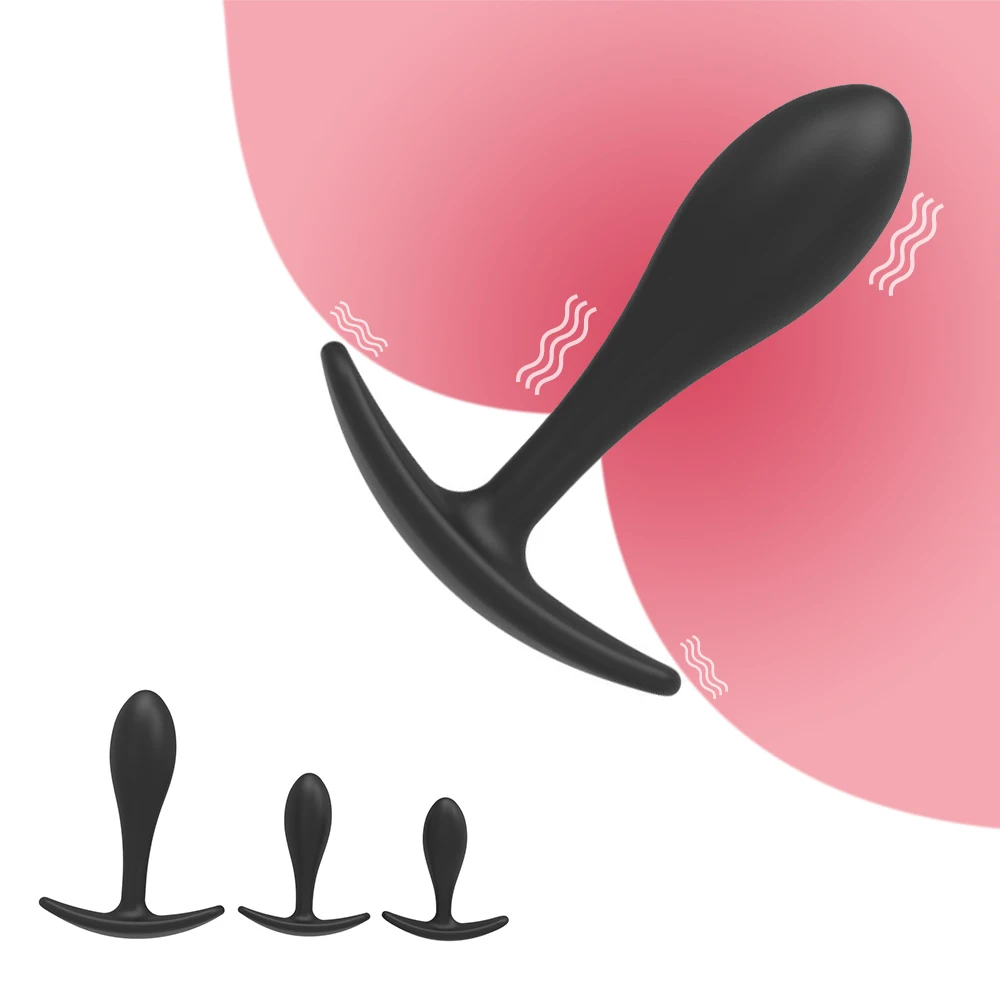 Безопасный силиконовый фаллоимитатор массажер простаты в секс шопе анальные