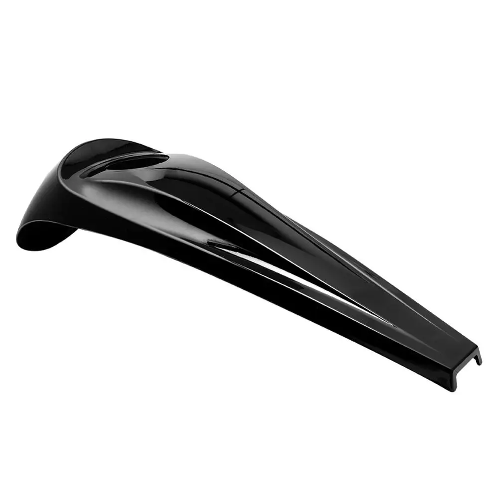 Глянцевый черный топливный бак мотоцикла гладкая Даш консоль для Harley Touring Electra Glide