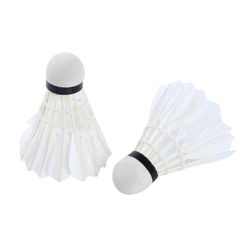 

3PCS/Pack Super Durable Badminton Shuttlecock Goose Feather Cork Wood Head Training Badminton Ball Sports Accessories