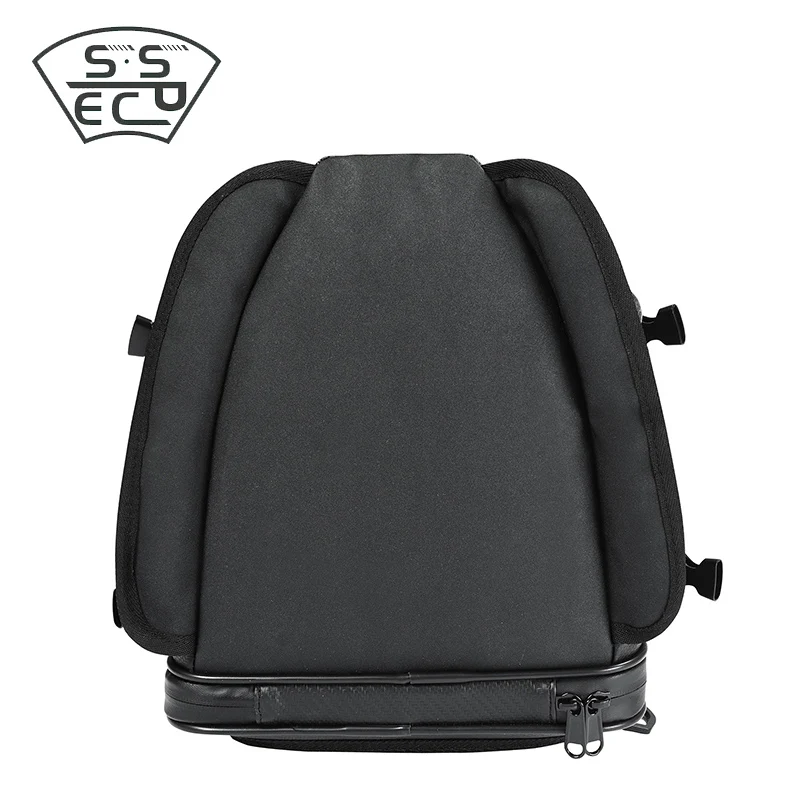 Новая мотоциклетная сумка из углеродного волокна для заднего сиденья спортивная