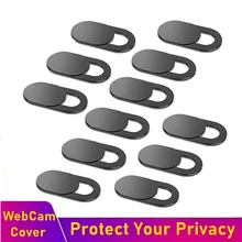 Tongdaytech 12Pack WebCam Cover Shutter Slider Plastic Ultra Thin Lens Cover For Tablets PC Laptops Mobile Phone Privacy Sticker