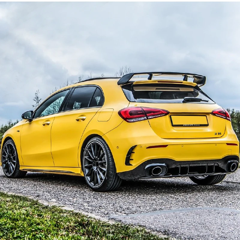 Задний спойлер из АБС пластика для Mercedes Benz W177 а класс A180 A200 A250 A260 и A45 AMG 2019 2020