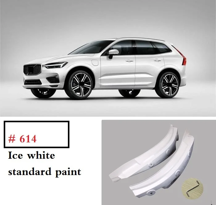 Для volvo xc60 заднее колесо крыло- XC60 специальная задняя дверь заднее колесо крыло модификация автомобильные аксессуары крыло - Цвет: ice white