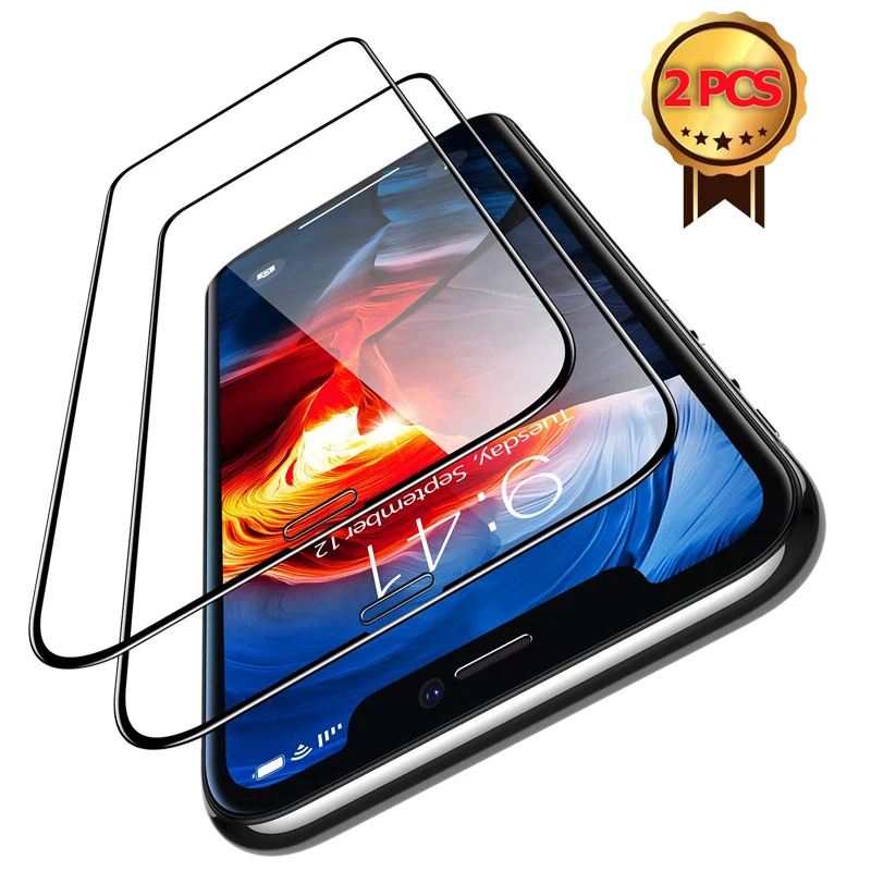 защитное стекло iphone 7 на айыон 11 про макс Glass Screen Protector броне для айфон i phone