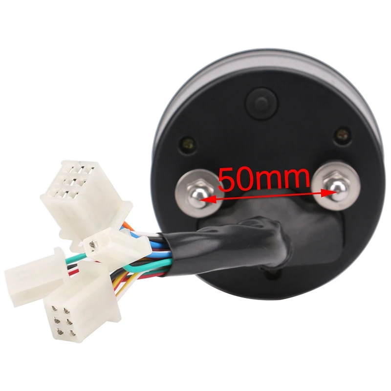 8-18 в Универсальный ЖК цифровой тахометр спидометр одометр мотоцикл 12000 об/мин для