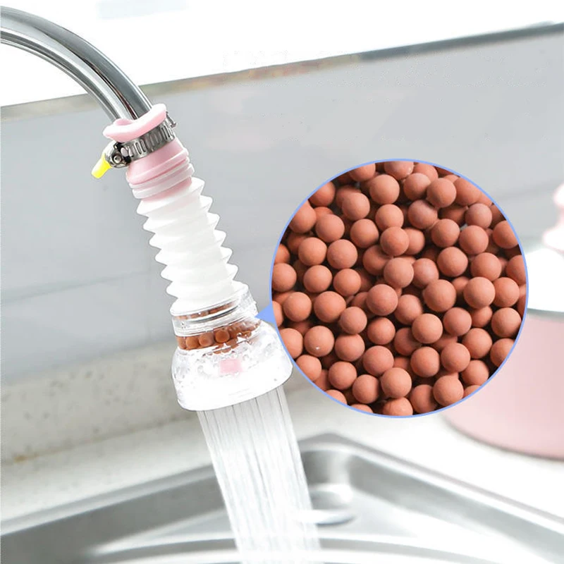 Инновационный смеситель для кухни универсальный водопроводный поворотный