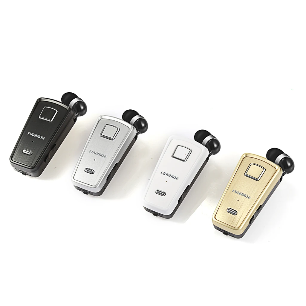 

Fineblue F980 MINI Wireless In-Ear Bluetooth Stereo Earphone Folding earphones Clip Headset Handsfree with Mic IOS Android