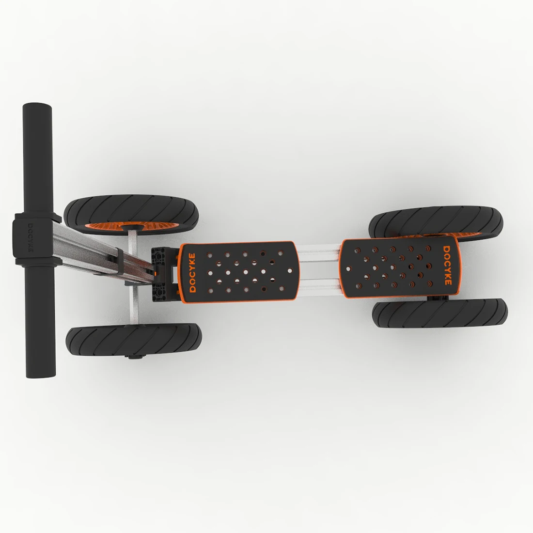 Docyke DIY Творческий застройку аттракционы набор контактов для тестирования 10 в 1 Электрический велосипед Go Kart самокат баланса с алюминиевым, которые поддерживают несколько режимов рамка для малыша