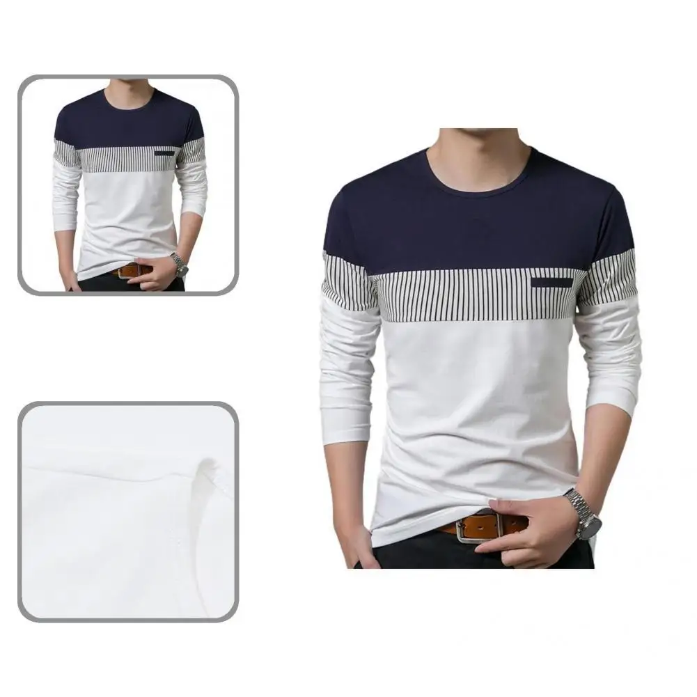 

Fit Simple Knitted Patchwork Pullover Spring Sweater Quick Dry Spring Sweater Pullover for School