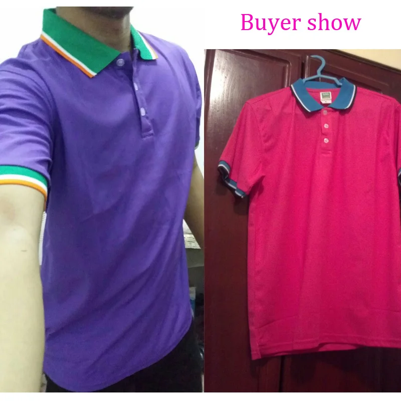 Рубашка поло мужская приталенная модная сорочка с коротким рукавом повседневная