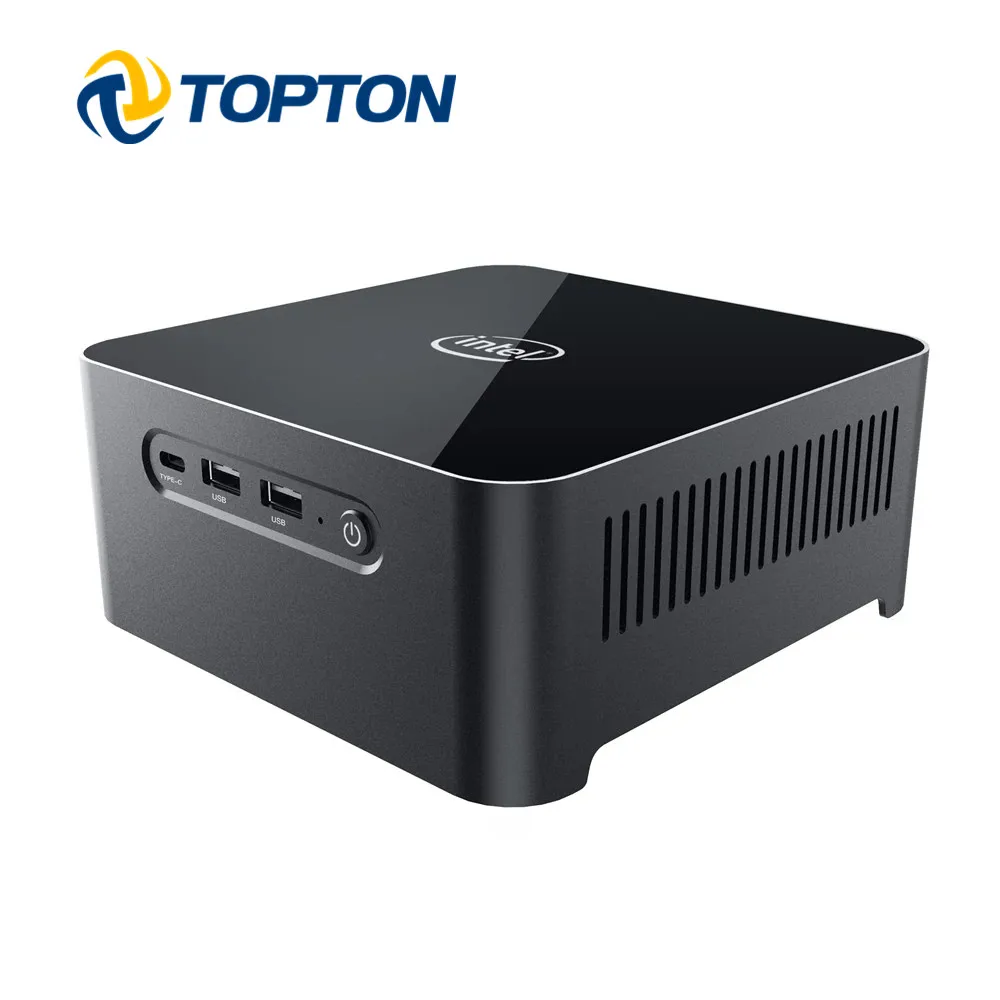 Мини компьютер Topton NUC Intel Core i5 5257U Windows 10 Pro 2 * DDR3L M.2 SSD Type C DP HDMI 4K HTPC AC WiFi|Мини ПК| |