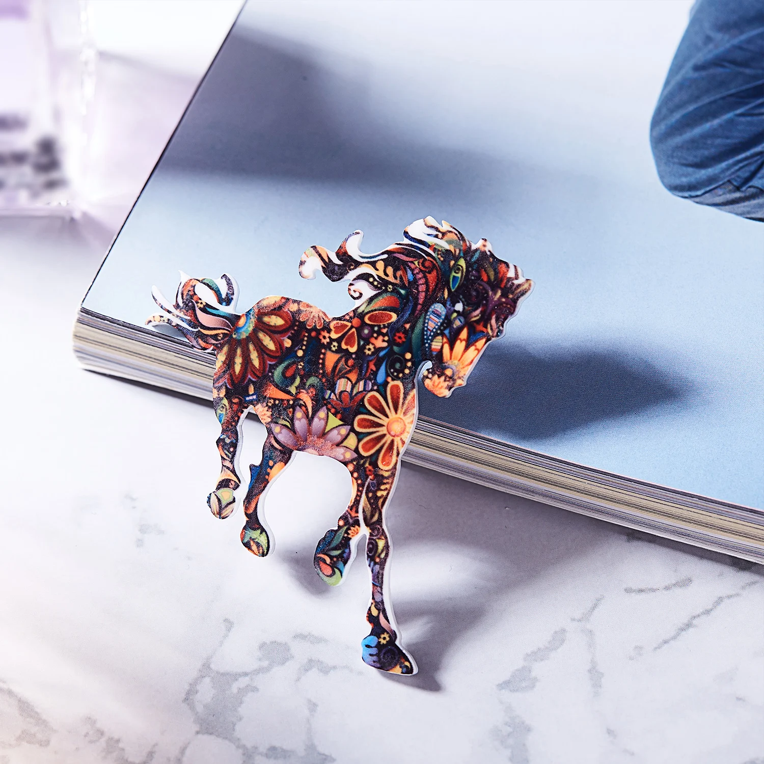 Pegasus Броши с лошадью креативные модные милые животные слон морская черепаха