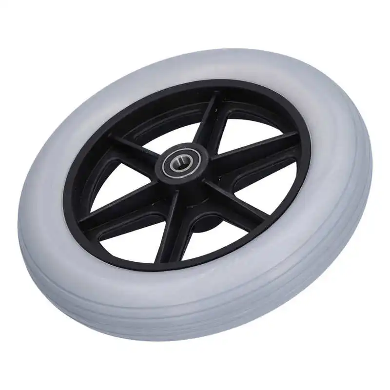 

Wheelchair Front Wheel 12mm Bearing Hole Walker Caster for Replacement