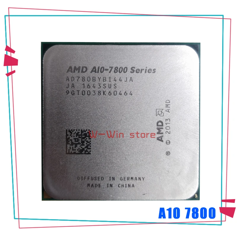 AMD A10 Series 7800 3 5 ГГц Quad Core Процессор процессор AD7800YBI44JA / AD780BYBI44JA гнездо FM2 +|Процессоры|