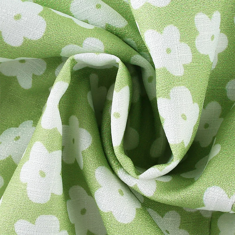 

OUSHANG Floral Casual Dress Women Green Slim Elegant Club Mini Floral Dress Ruched Bow Off Shoulder Summer Dresses Casual Retro