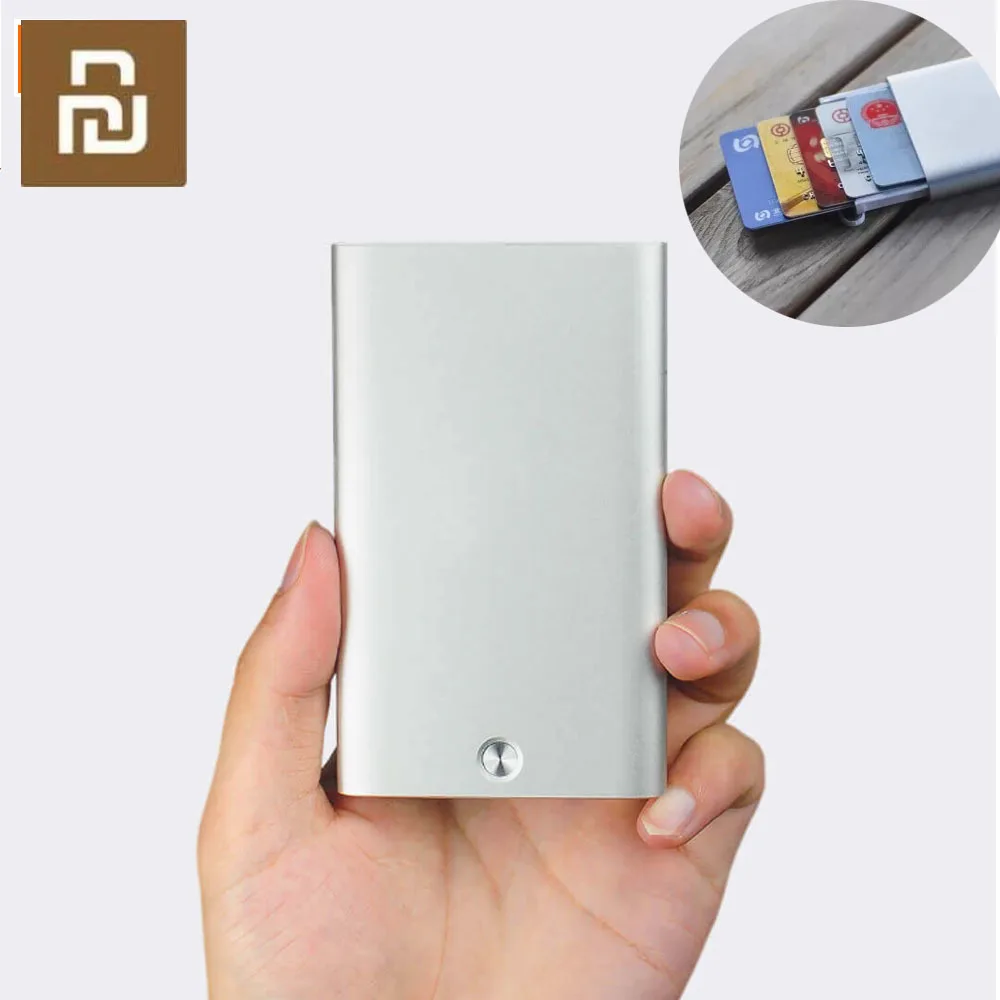 Чехол для карт Xiaomi MIIIW портативный автоматический всплывающий футляр держатель