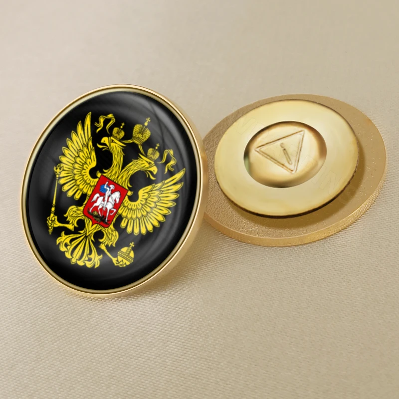 Заколки-значки с флагом Российской Федерации | Украшения и аксессуары