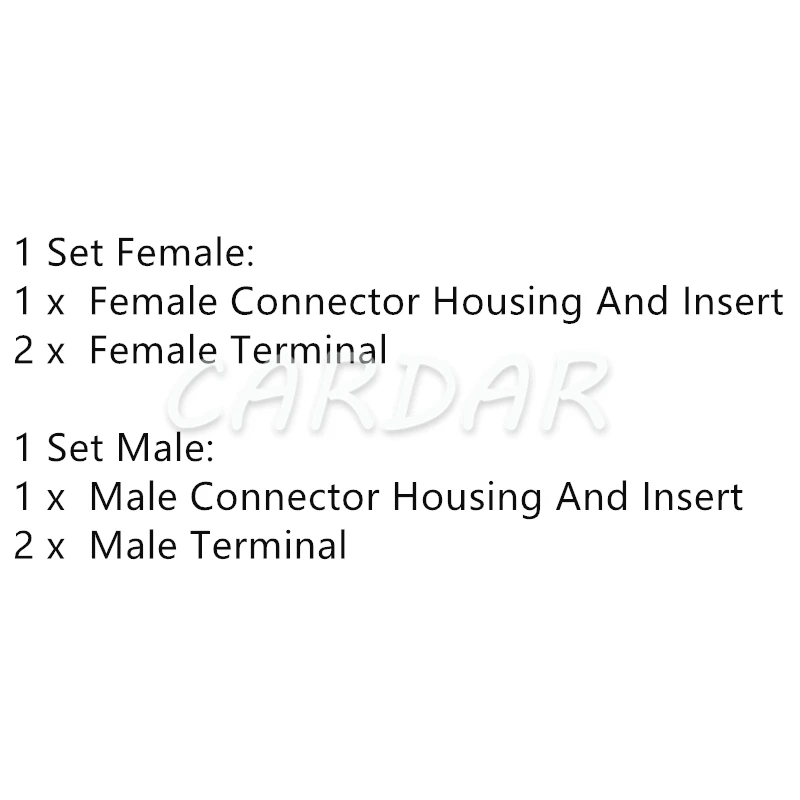 1 компл. 2 контакта 1300-9342 90980-12498 7283-2345 автомобильный прикуриватель Кабельный