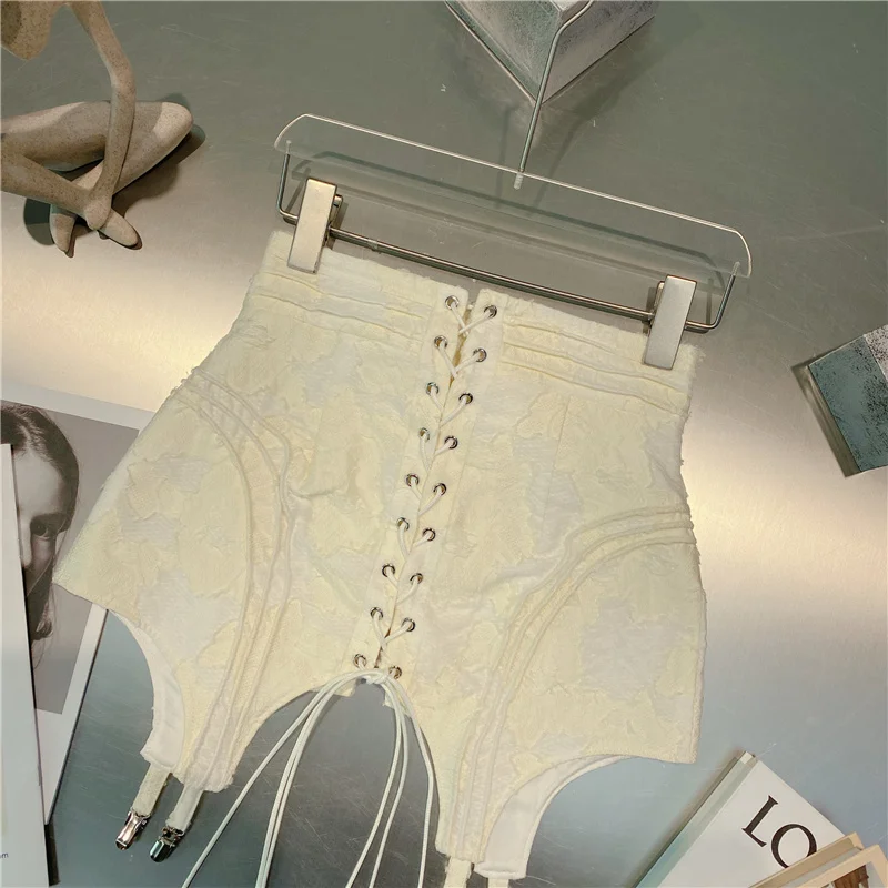 DEAT Женская облегающая индивидуальная юбка Новое поступление высокая талия