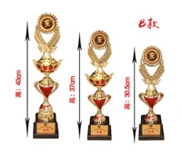 special metal trophy gold silver copper crown asia season award cup service wholesale factory direct selling