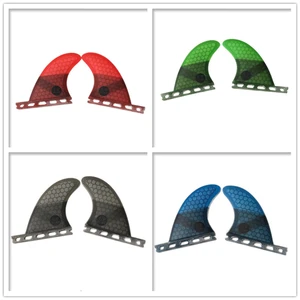 Набор ласт для серфинга, 4 цвета, плавник с Сотами стекловолокно