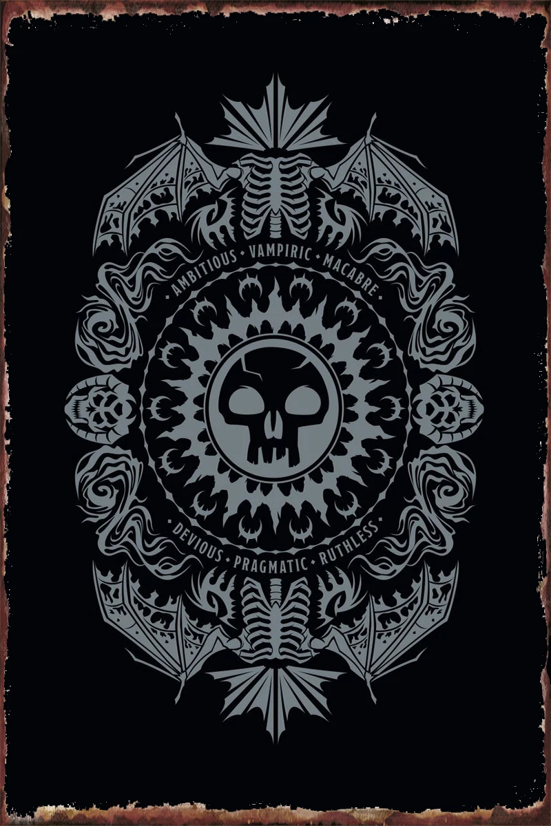 

Черный винтажный металлический знак, жестяные таблички, Настенный декор, декор для комнаты, ретро для художественного оформления, паба, дом...