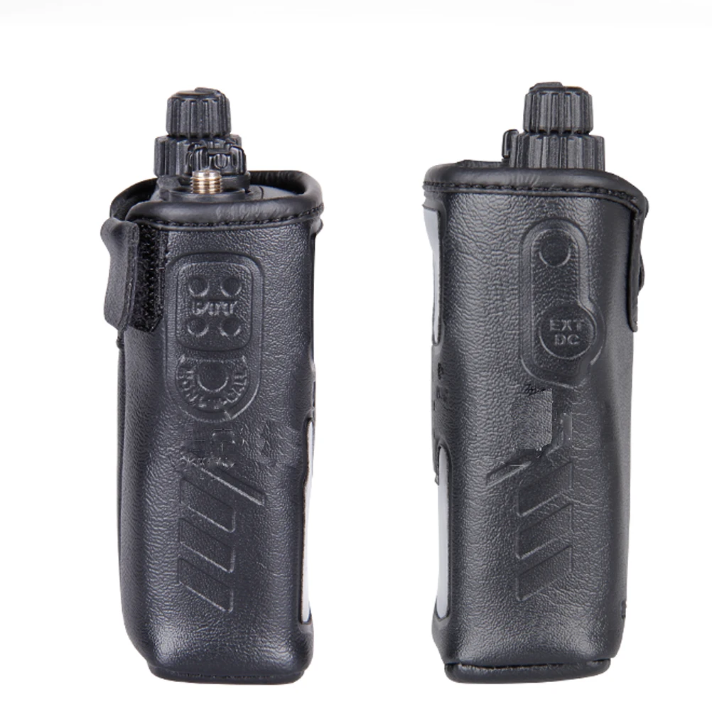 CSC 91 мягкий чехол кожаный для walkie talkie Yaesu VX 6R 6E handhelds двухстороннее радио|Запчасти и