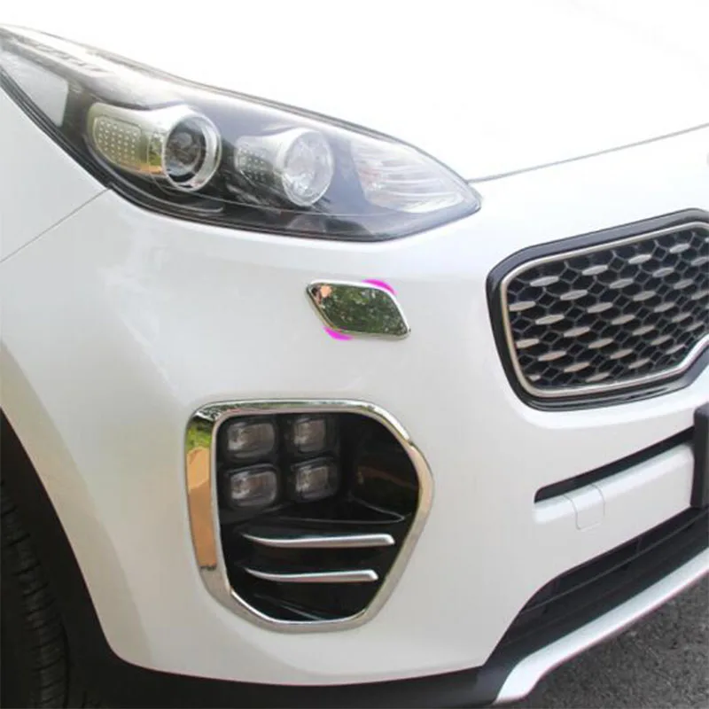 Хромированный АБС пластик для KIA Sportage 4 QL KX5 2016 2017 2018 декоративная накладка на