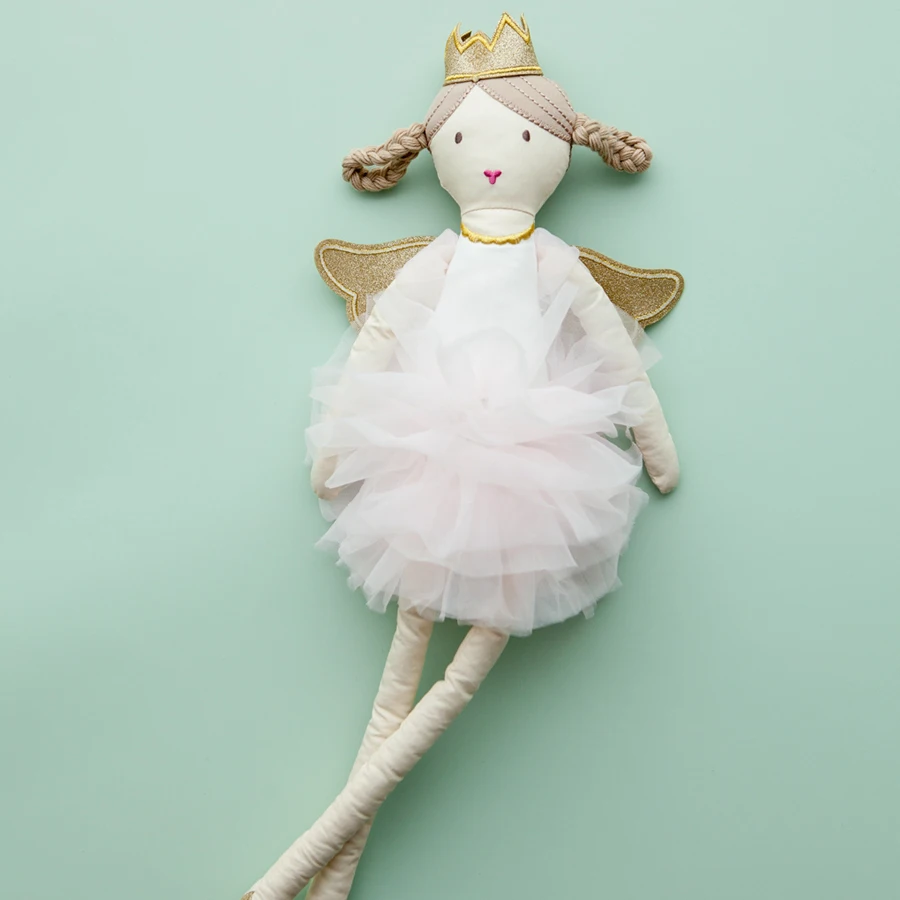 Великолепная Фея Принцесса Девочка тканевые игрушки Рождество Новогодний