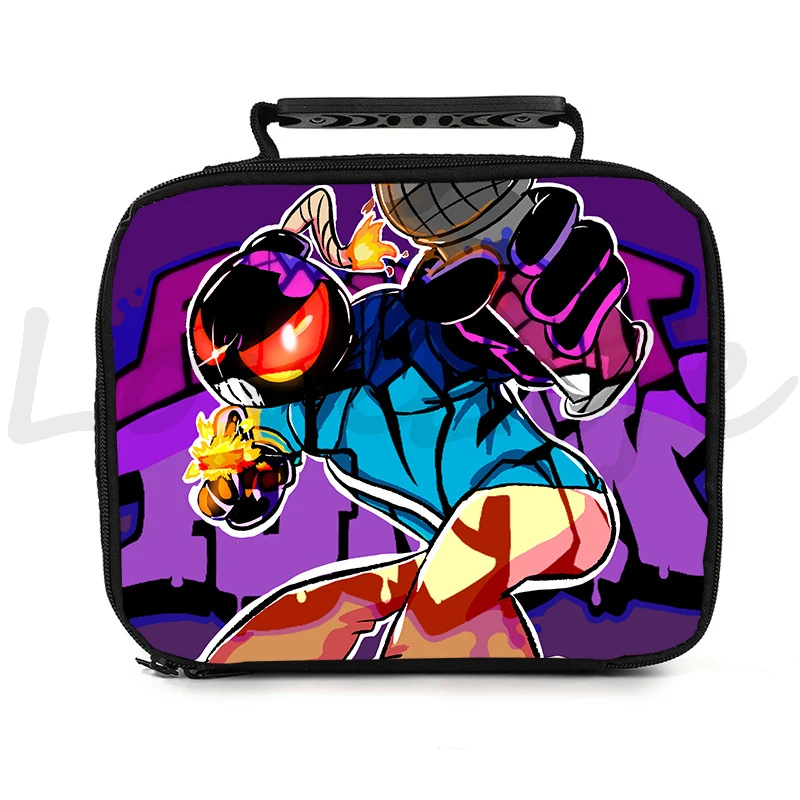 Функциональная сумка для ланча Funkin вечеринки в пятницу изолированная мальчиков