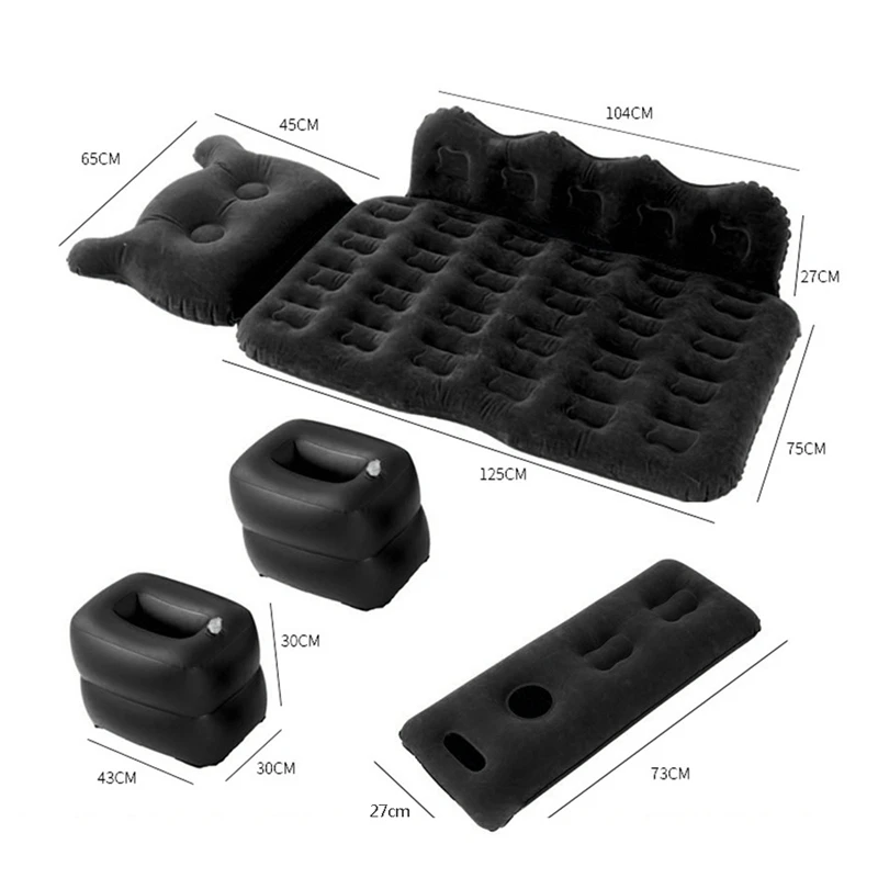 Универсальный автомобильный надувной дорожный матрас кровать для заднего