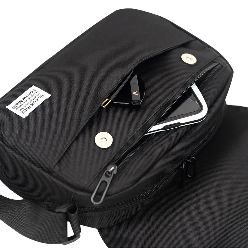 

Foreign Trade Simple Men's Postman One-Shoulder Bag New Casual Women's Lightweight Messenger Bag Crossbody Bag Large