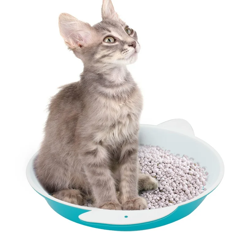 Пластиковая коробка для кошачьих туалетов домашних животных котенок кролик