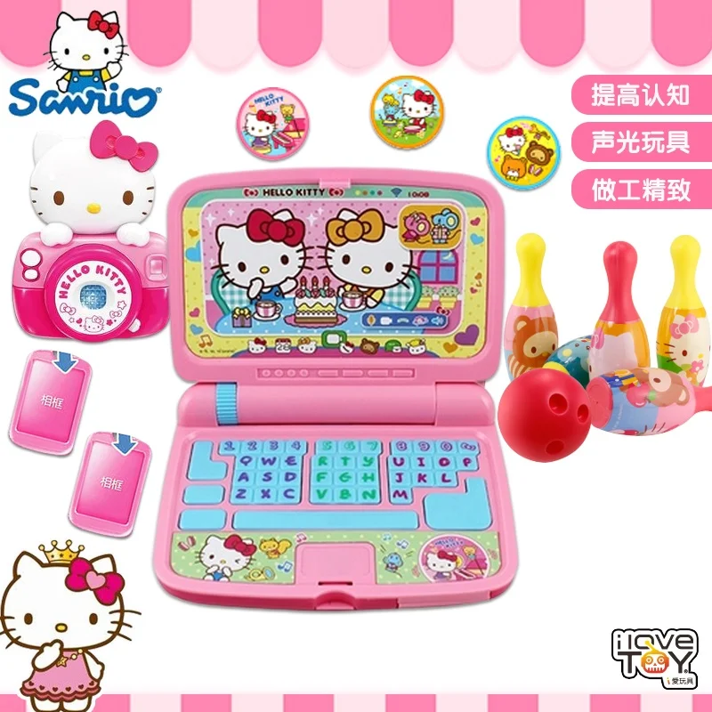 

Anime KT cat Lovely Kawaii Simulated laptop camera Girl toy gift Model kids Toy Christmas gifts