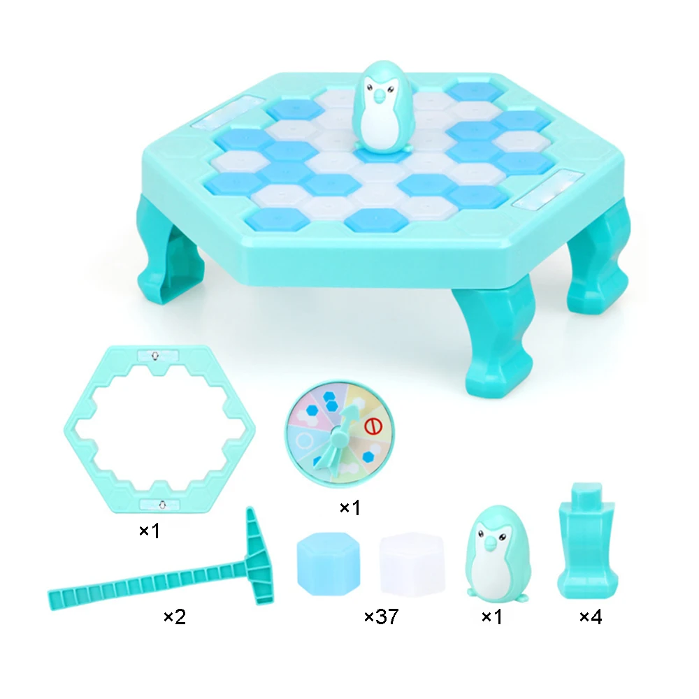 Сохранить пингвина ледоколя большая семья Смешные настольные игры ребенок