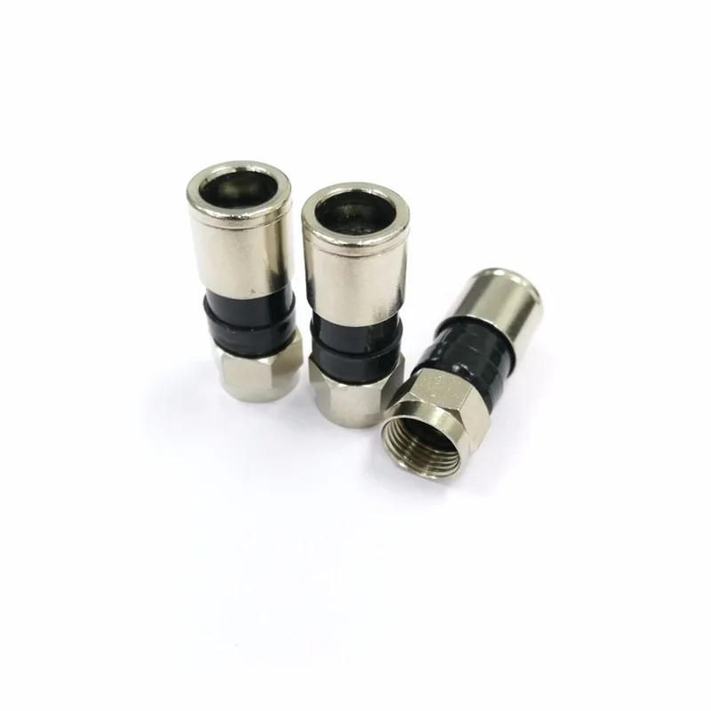 X6xlplus Rg 6 оснастки и уплотнения открытый компрессионный разъем Comcast Dtv блюдо