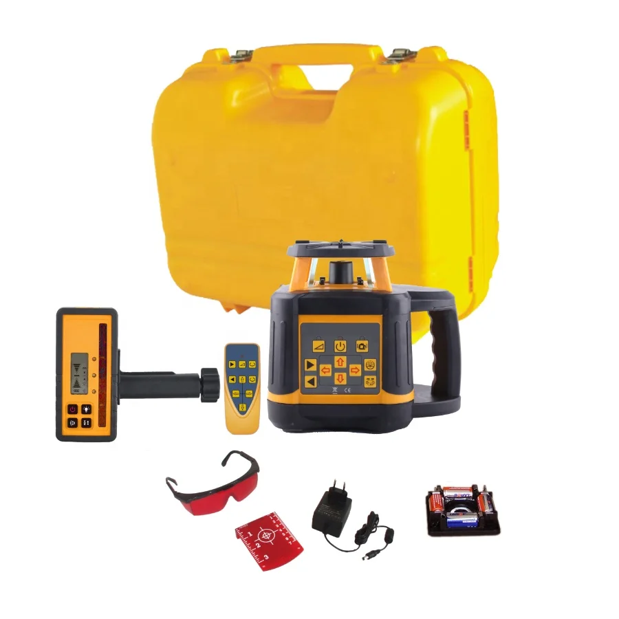 

High Quality Optical Surveying Measuring Instrument Rotary Laser Level with Green Beam