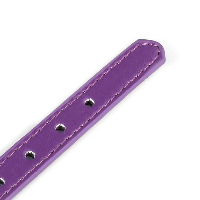 

New Bell Positioning Knit Bowknot Adjustable Leather Dog Puppy Pet Collars Necklace PP Small Dogs Kittens Solid Pet Collar