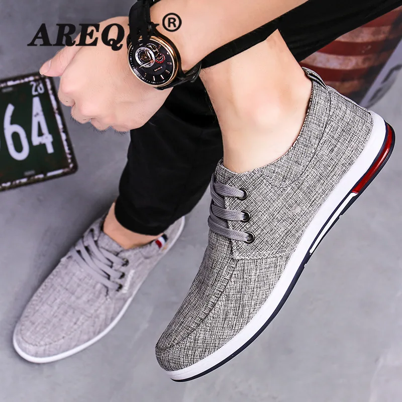 

Men Casual Canvas Shoes Fashion Print Sneakers Summer Trainers Leisure Shoes Men's Flats Slip Shoes Chaussures Pour Hommes