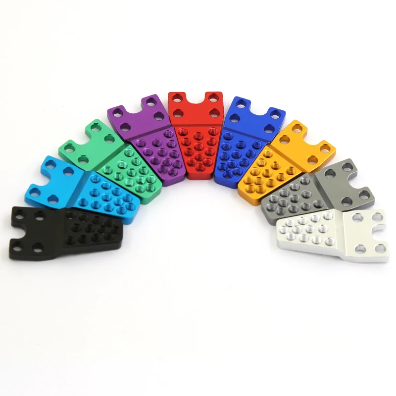 

4pcs Shock Absorber Bracket /Shock Absorber Base Angle Height Adjustable For 1/10 RC Car SCX10 D90