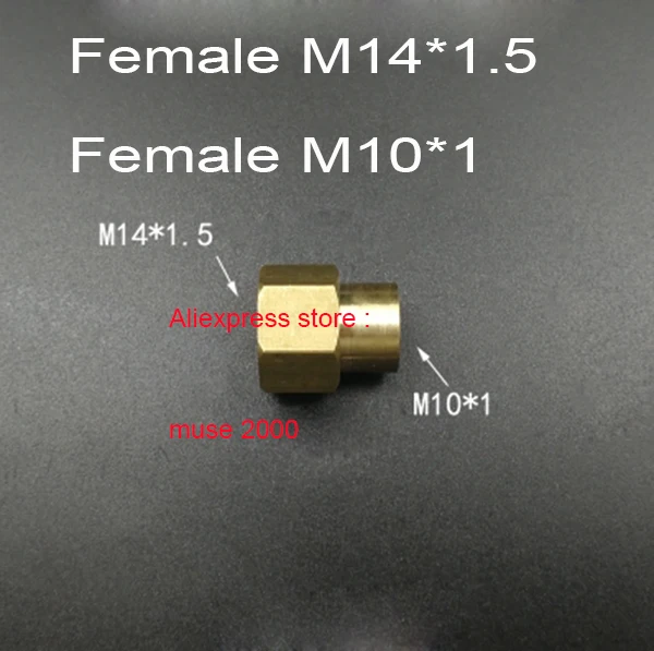 Измеритель давления M14 * 1 5 M10 G1/4 контроллер соединительная муфта из латуни с 2