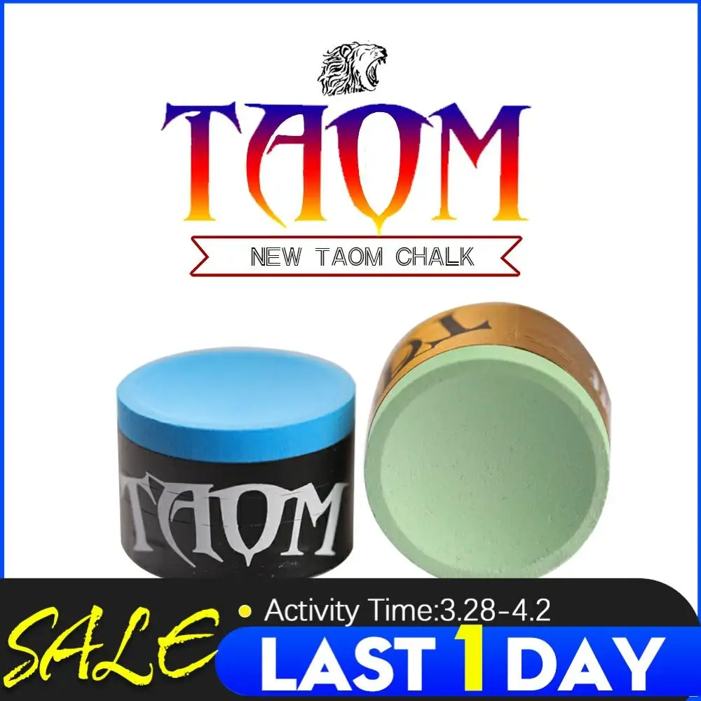 

TAOM Chalk Blue Green Billiard Chalk Snooker Chalk Pool Chalk Professional Durable Chalk Billiard Accessories