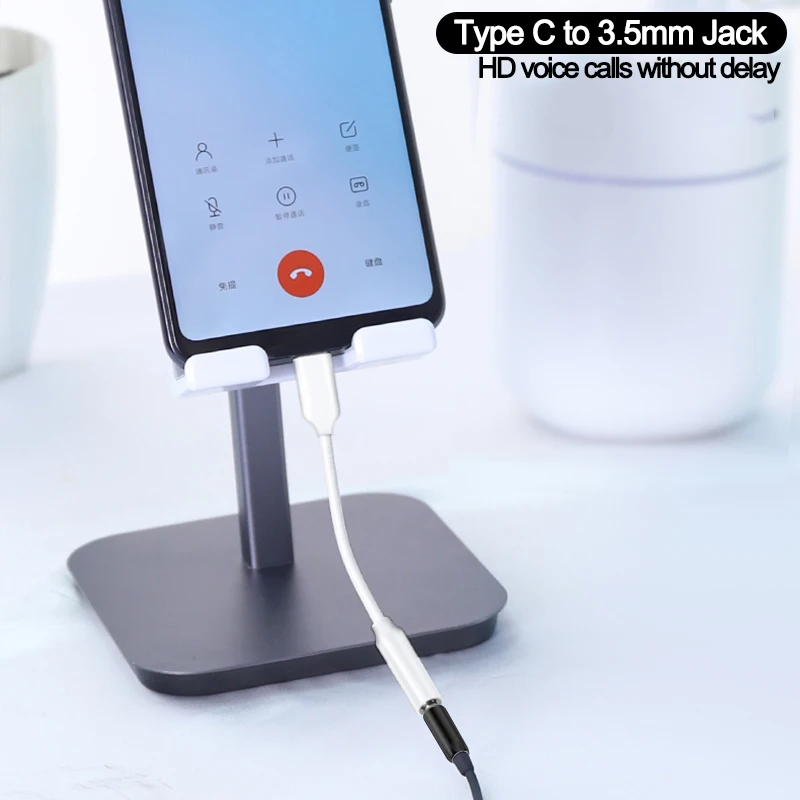 Aux-кабель для наушников с разъемом типа C на 3 5 мм xiaomi USB адаптер SAMSUNG Galaxy Note 10 20 Plus S21
