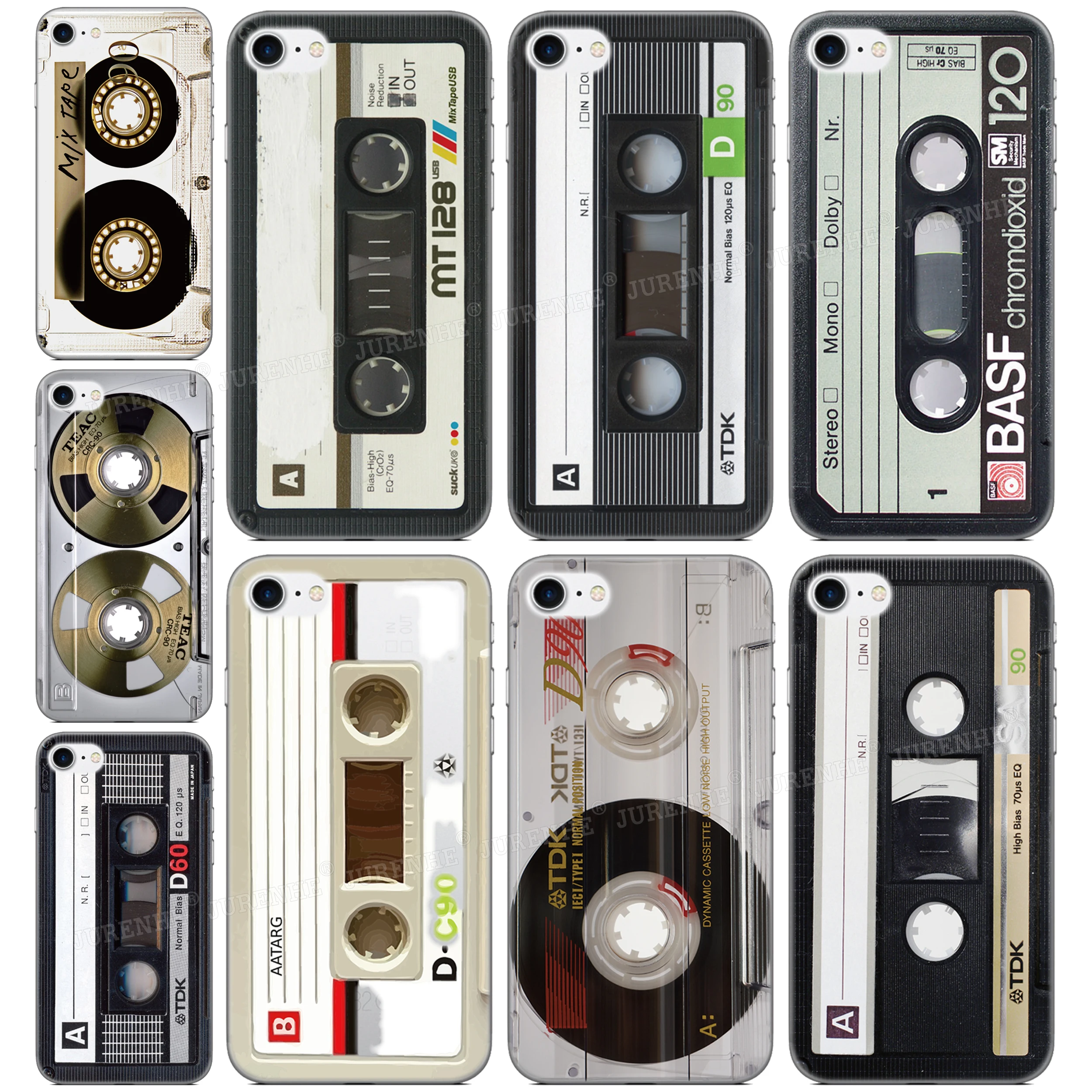 Резиновый мягкий из ТПУ Fundas Music Tape чехол для телефона Для Doogee N20 Y9 Plus N10 Y7 Y8 Y8C X70 X60 X60L