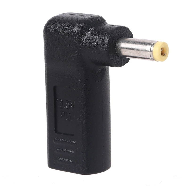 

Type-C Female to DC 4.8x1.7mm Adapter Emulator Trigger 90 Degree Angled 27RA