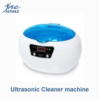 600ml ultrasonic cleaner bath for dental tools jewelry parts glasses manicure stainless steel ultra sonic cleaning machine