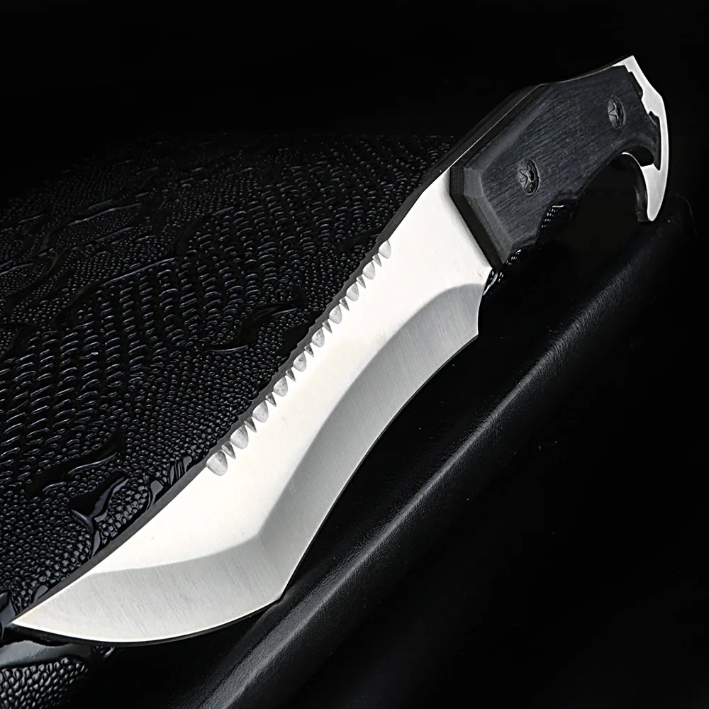 Уличный прямой нож Xuan Feng портативный для кемпинга и выживания инструмент